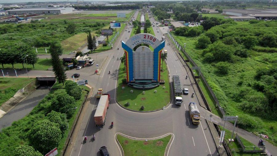 Kawasan Industri MM2100 Cibitung, Kabupaten Bekasi. (Dok. Kabupaten Bekasi)