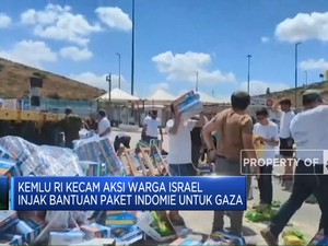 Kemlu RI Kecam Aksi Israel Injak Bantuan Paket Indomie Untuk Gaza