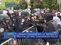 Lusinan Mahasiswa UC Berkeley Pro-Palestina Diamankan Polisi