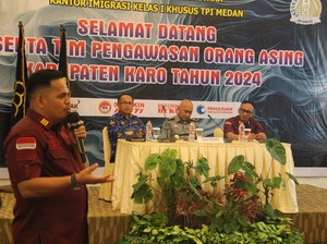 Kantor Imigrasi Medan Gelar Rapat Timpora di Karo, Perkuat Pengawasan Orang Asing