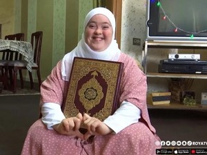 MasyaAllah! Ini Perempuan Down Syndrome yang Hafal Al-Quran 30 Juz