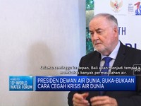 Video: Presiden Dewan Air Dunia Buka-bukaan Cara Cegah Krisis Air