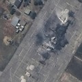 Citra Satelit! Ukraina Bom Pangkalan Udara Rusia, Jet Tempur Ditembak