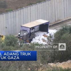 Video: Warga Israel Adang Truk Bantuan Untuk Gaza