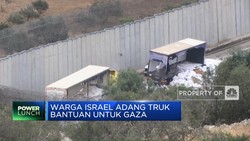 Video: Warga Israel Adang Truk Bantuan Untuk Gaza