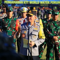 Super Ketat! Pengamanan World Water Forum Ke-10 Ada 3 Ring
