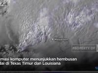Video: Badai Dahsyat di Houston, 4 Orang Tewas