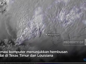  Badai Dahsyat di Houston, 4 Orang Tewas