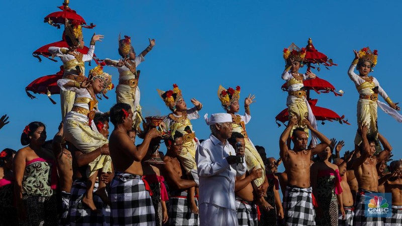 wwf, bali, world water forum 2024. (CNBC Indonesia/Faisal Rahman)