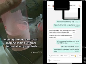 Duh! Wanita Ini Dituduh Beri Rating Buruk ke Ojol Gegara Es Krim Cair
