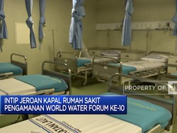 Menilik Jeroan Kapal Rumah Sakit Pengamanan World Water Forum Ke-10