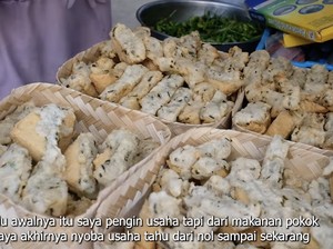 Mantul! Pria Tak Lulus SD Usaha Tahu Aci Raup Omzet Rp 6 Juta Sehari