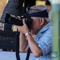 Aksi Menteri Basuki Jadi Fotografer-Pakai Udeng di World Water Forum