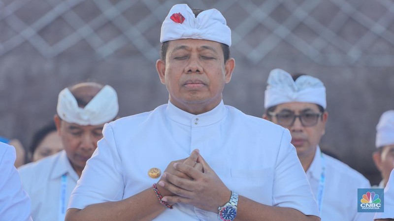 wwf, bali, world water forum 2024. (CNBC Indonesia/Faisal Rahman)
