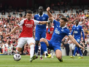 Arsenal Vs Everton 1-1 di Babak Pertama