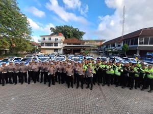 8 Personel Polres Bojonegoro Terpilih Ikut Pengamanan KTT WWF Bali