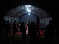 Gunungapi Ibu Erupsi, Warga di Tujuh Desa Dievakuasi