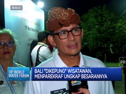 Bali "Dikepung" Wisatawan, Menparekraf Ungkap Besarannya
