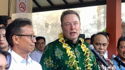 Bukan Naik Tesla, Ini Mobil yang Dipakai Elon Musk di Bali