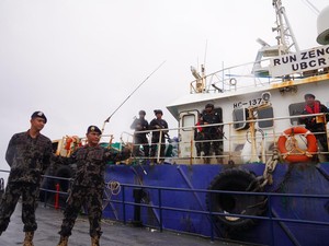 KKP Ungkap Kapal Ikan Berbendara Rusia Terlibat TPPO-Penyelundupan BBM Ilegal