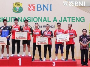 Atlet PON Sulsel Afiq Dzakwan Juara BNI Sirnas A Jateng 2024