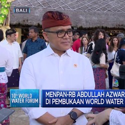 Menpan-RB Abdullah Azwar Anas Hadir di Pembukaan World Water Forum