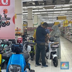 Serbu! Sepeda Listrik Diskon Gede-Gedean di Transmart Full Day Sale