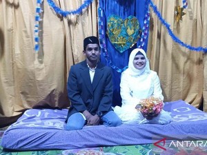 Kemenag Aceh Barat Telusuri Pernikahan Pasangan Rohingya di Penampungan