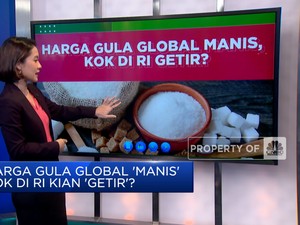 Video: Harga Gula Global 'Manis' Kok di RI Kian 'Getir'?