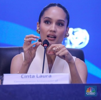 Cinta Laura Jadi Duta Komunikasi World Water Forum, Ini Pesannya