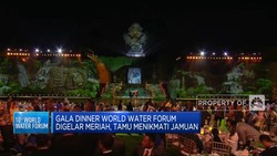 Gala Dinner World Water Forum, Delegasi Dijamu Makanan Khas Nusantara