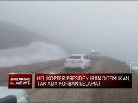 Video: Helikopter Presiden Iran Ditemukan, Tak Ada Korban Selamat