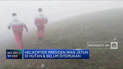 Video: Helikopter Presiden Iran Jatuh di Hutan & Belum Ditemukan