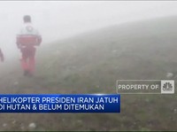 Video: Helikopter Presiden Iran Jatuh di Hutan & Belum Ditemukan