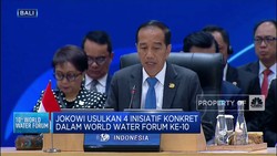 Video: Jokowi Usulkan 4 Inisiatif Konkret di World Water Forum ke-10