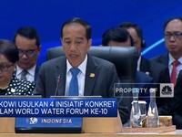 Video: Jokowi Usulkan 4 Inisiatif Konkret di World Water Forum ke-10