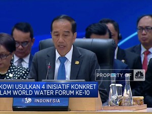 Video: Jokowi Usulkan 4 Inisiatif Konkret di World Water Forum ke-10