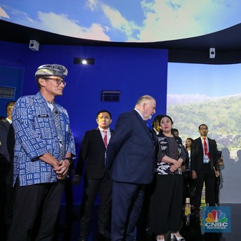 Puan Hingga Sandiaga Uno Resmikan Expo & Fair World Water Forum