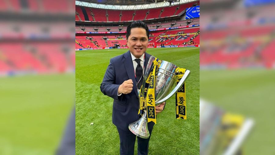 Pemilik Oxford United Erick Thohir. (Instagram @arya.m.sinulingga)