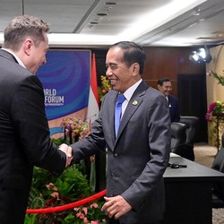 Jokowi Rayu Elon Musk Bikin Baterai Lithium di RI, Ini Alasannya