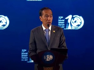 Momen Jokowi Kenalkan Prabowo Presiden Terpilih ke Tamu Internasional WWF