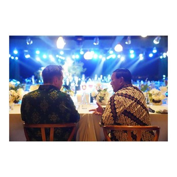 Momen Prabowo Subianto dan Elon Musk '4 Mata' di Bali