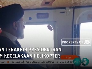 Video: Rekaman Terakhir Presiden Iran Sebelum Kecelakaan Helikopter