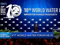 Video: Jokowi Resmi Buka KTT World Water Forum Ke-10