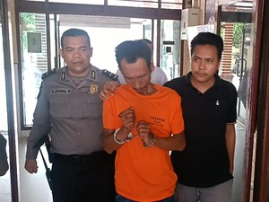 Tak Terima Dipecat Buat Pria Ini Nekat Bakar Seorang IRT di Deli Serdang
