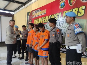 Tujuh dari 26 Remaja Gangster yang Digerebek di Sidoarjo Jadi Tersangka