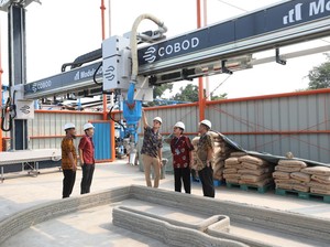 BNBR Masuk ke Bisnis Printing Konstruksi 3 Dimensi