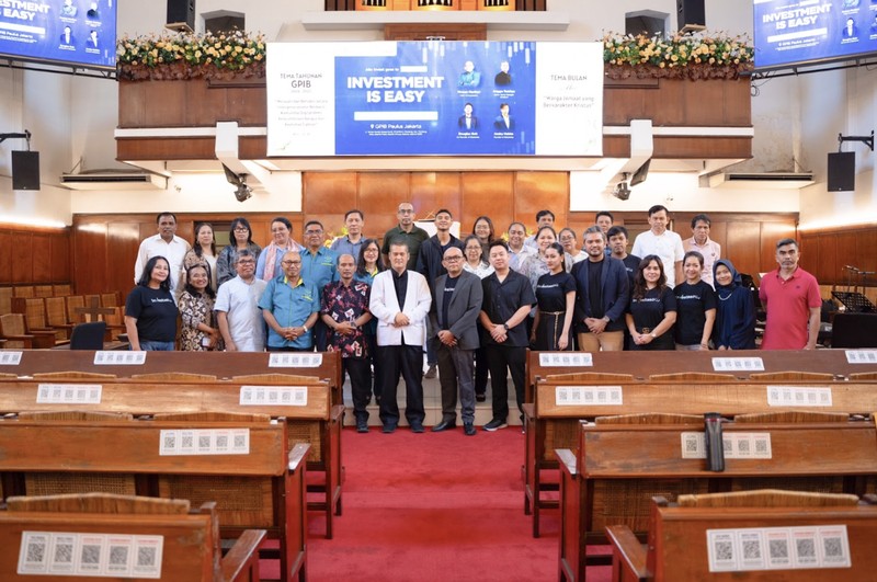 Alloinvest goes to community GPIB Paulus jakarta. (Dok: Investasiku)