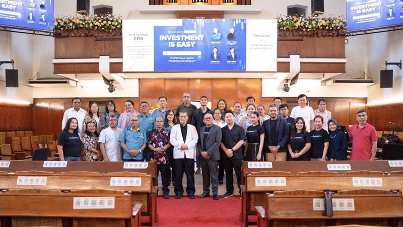 Alloinvest goes to community GPIB Paulus jakarta. (Dok: Investasiku)