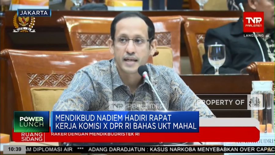 Bahas UKT Mahal, Nadiem Dipanggil DPR